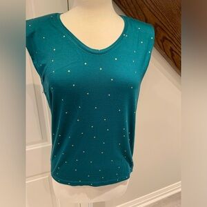 NWT Next green tank top